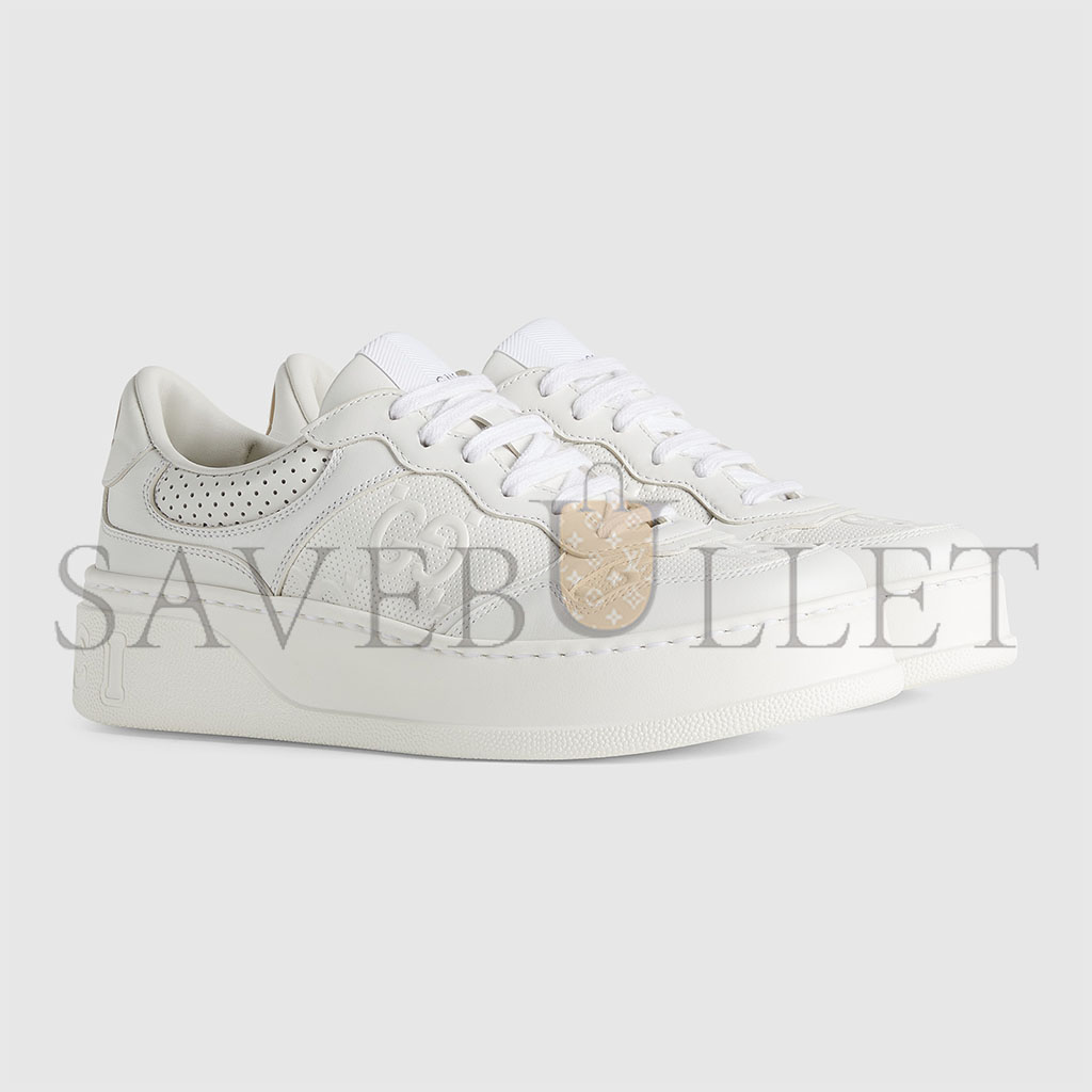 GUCCI WOMEN'S GG EMBOSSED SNEAKER 6704081